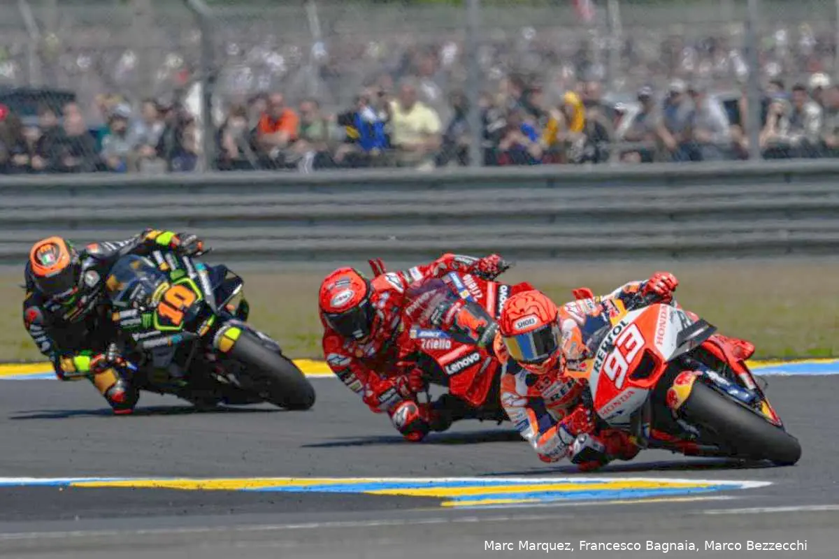 marc marquez francesco bagnaia marco bezzecchi