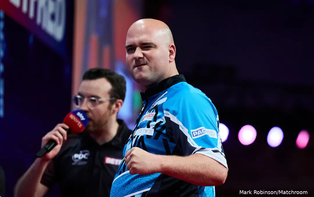 Rob Cross in action