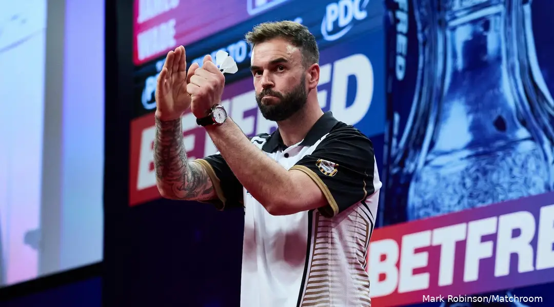 Matthew Edgar was behoorlijk onder de indruk van het goede spel van Ross Smith op de World Matchplay
