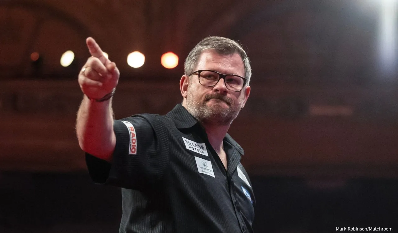 James Wade in action