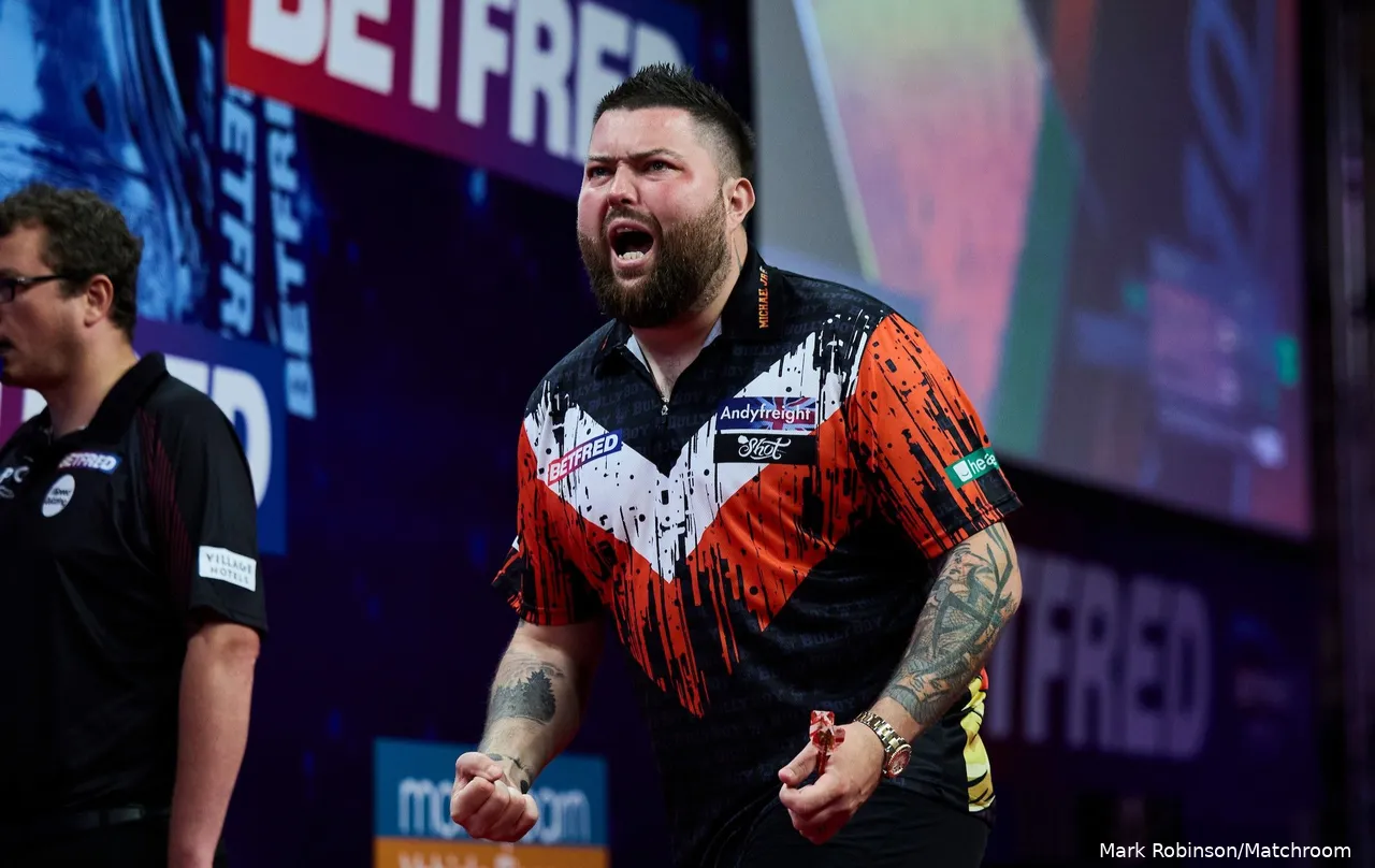 Michael Smith gaat deze week op jacht naar zijn eerste World Matchplay-titel