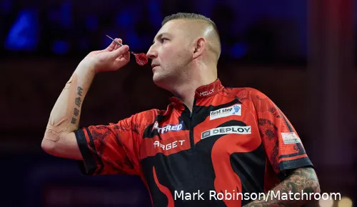 Nathan Aspinall in actie