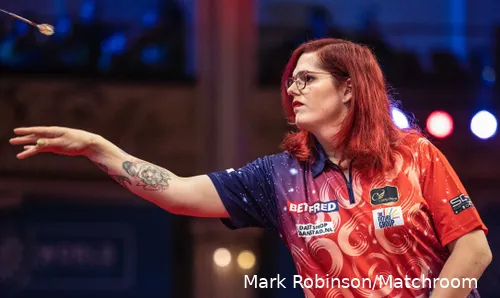 Noa-Lynn van Leuven dit jaar in actie op de World Matchplay