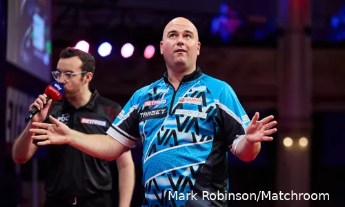 Rob Cross werd zelf moedeloos van het missen van zoveel dubbels