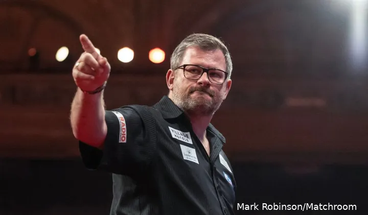 James Wade threw the highest number of 'tops' at the World Grand Prix