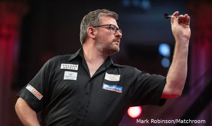 James Wade in Aktion