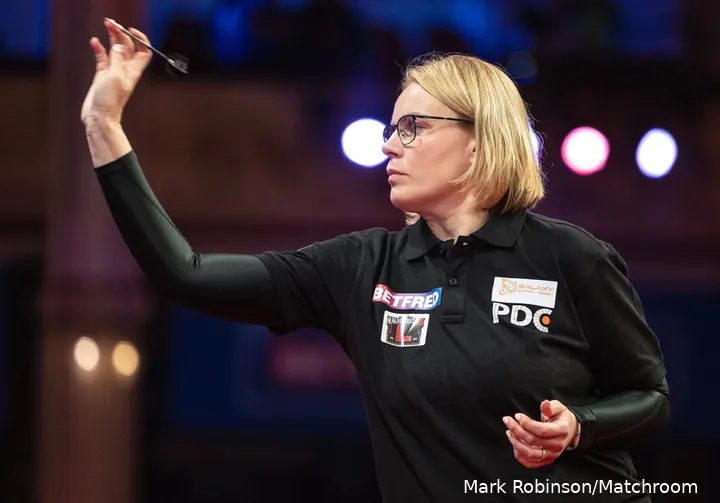 Anastasia Dobromyslova in actie