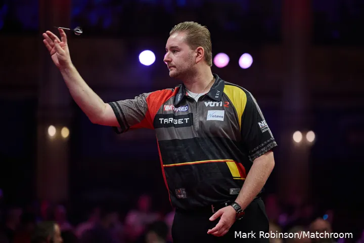 Dimitri Van den Bergh in actie