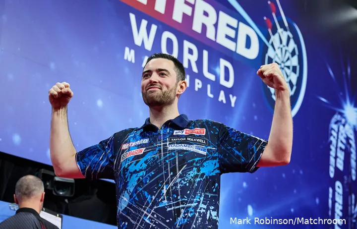Luke Humphries won vorige maand de World Matchplay