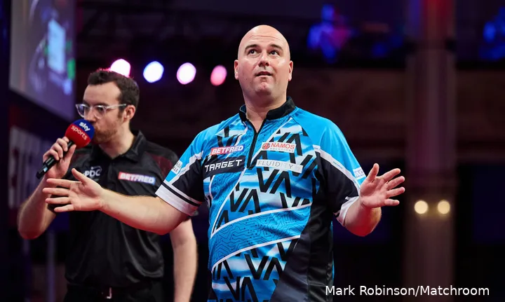 Rob Cross werd zelf moedeloos van het missen van zoveel dubbels