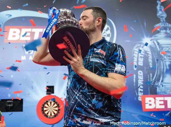 Luke Humphries won vorige maand de World Matchplay