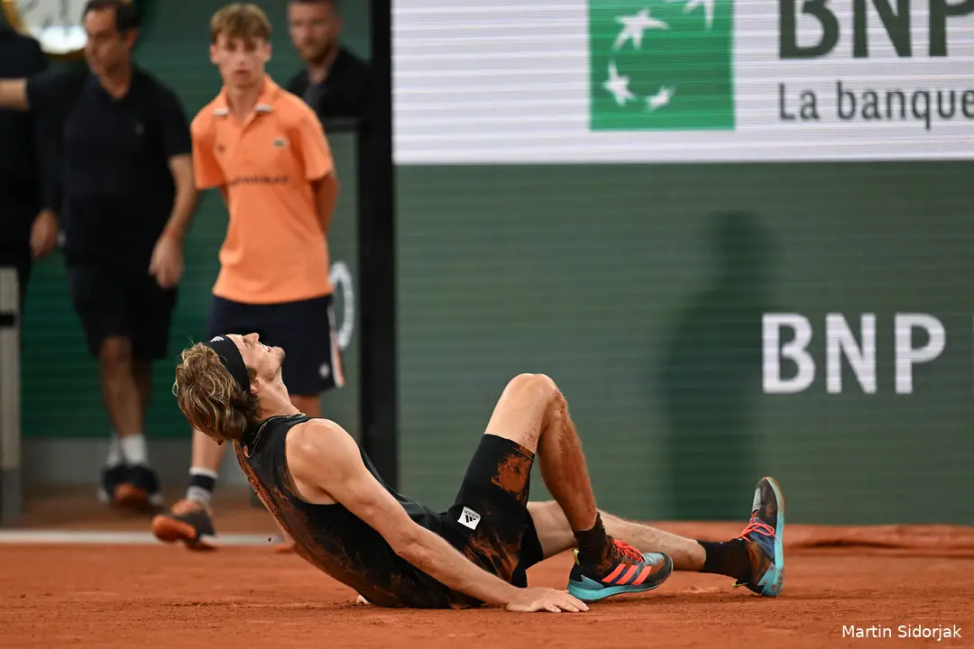 Zverev has been out of action since the Roland Garros semi-finals