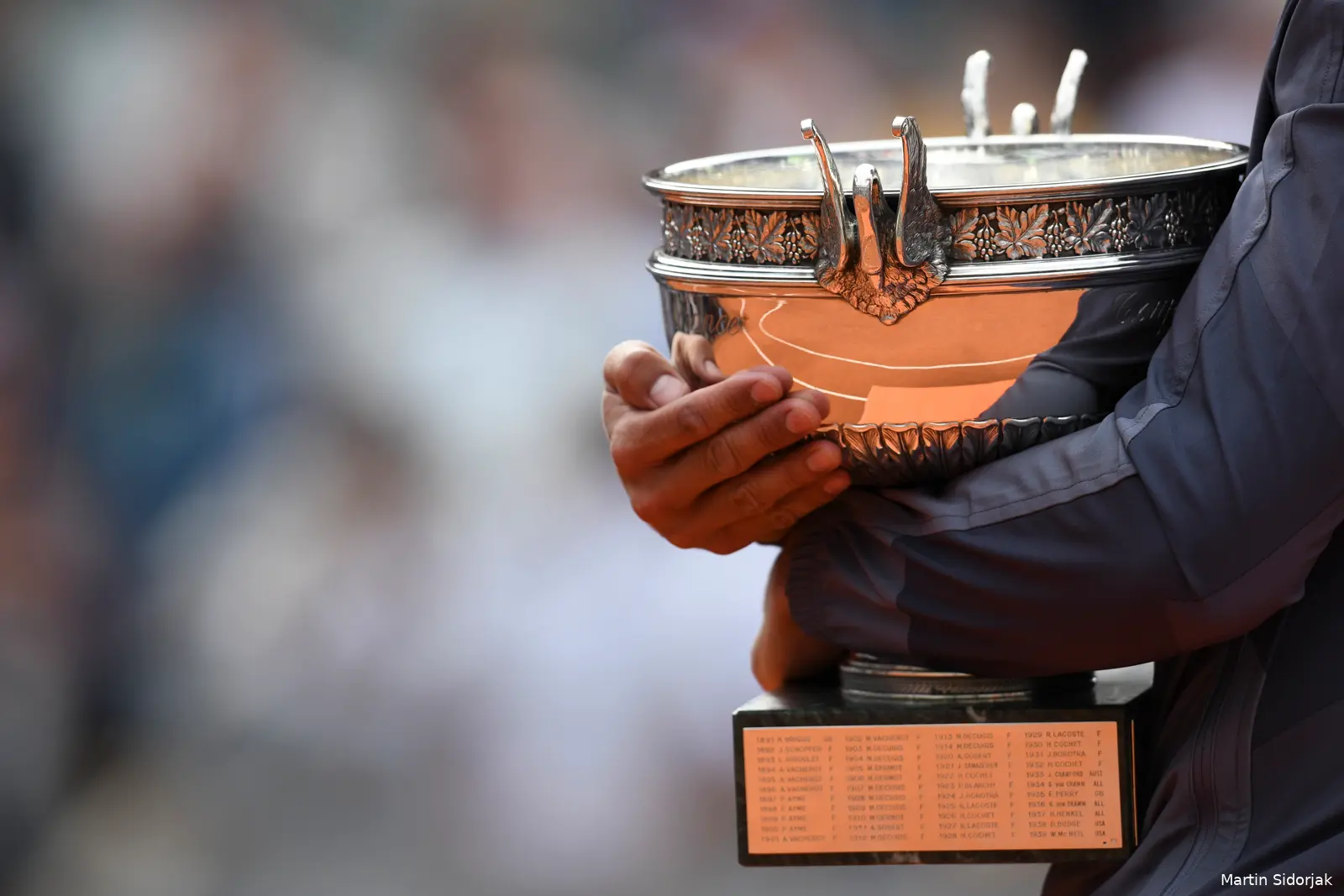 Roland Garros Trophy MartinSidorjak