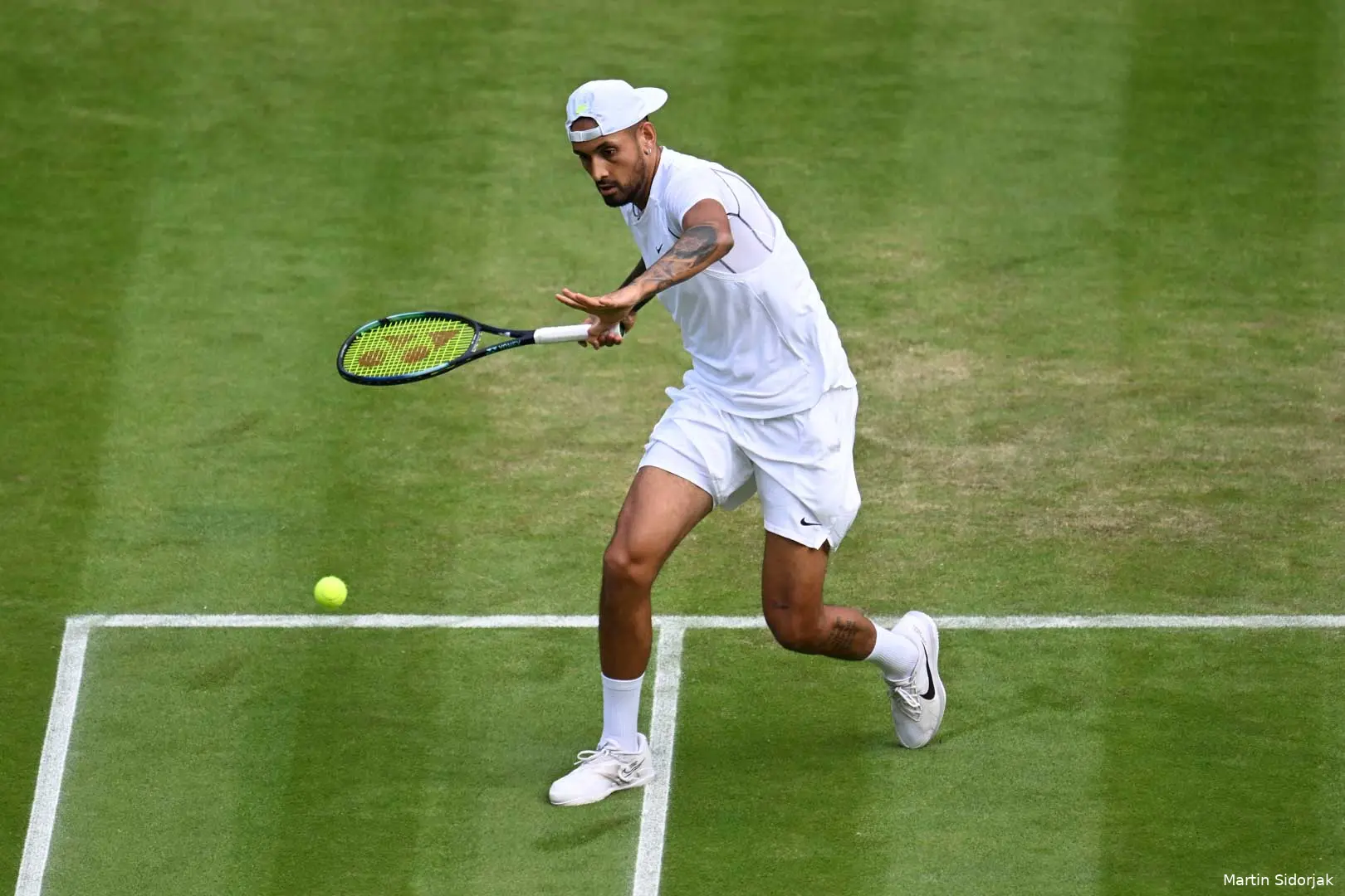 Kyrgios Nick Wimbledon2022 MartinSidorjak3