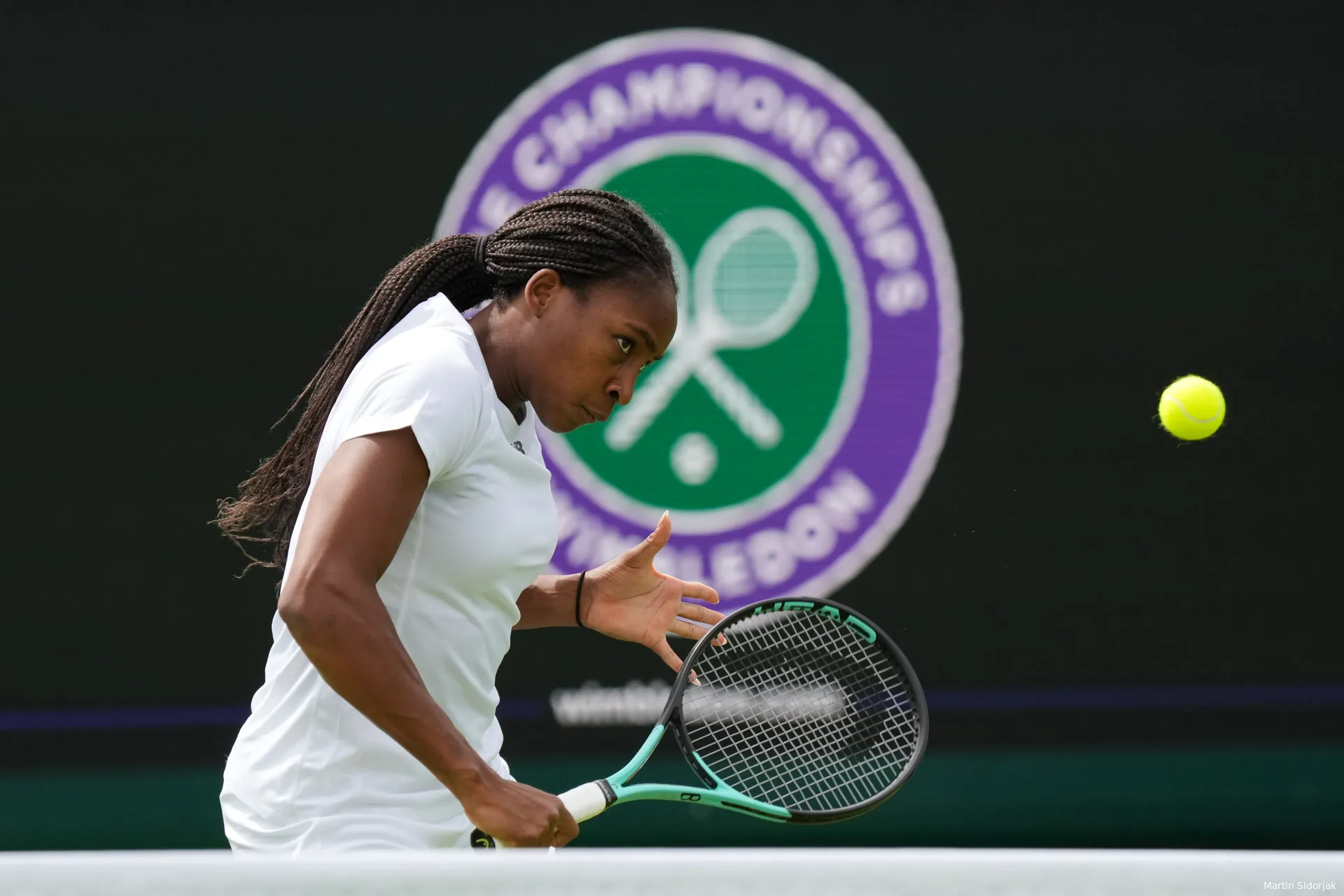 Gauff Coco Wimbledon2022 MartinSidorjak2