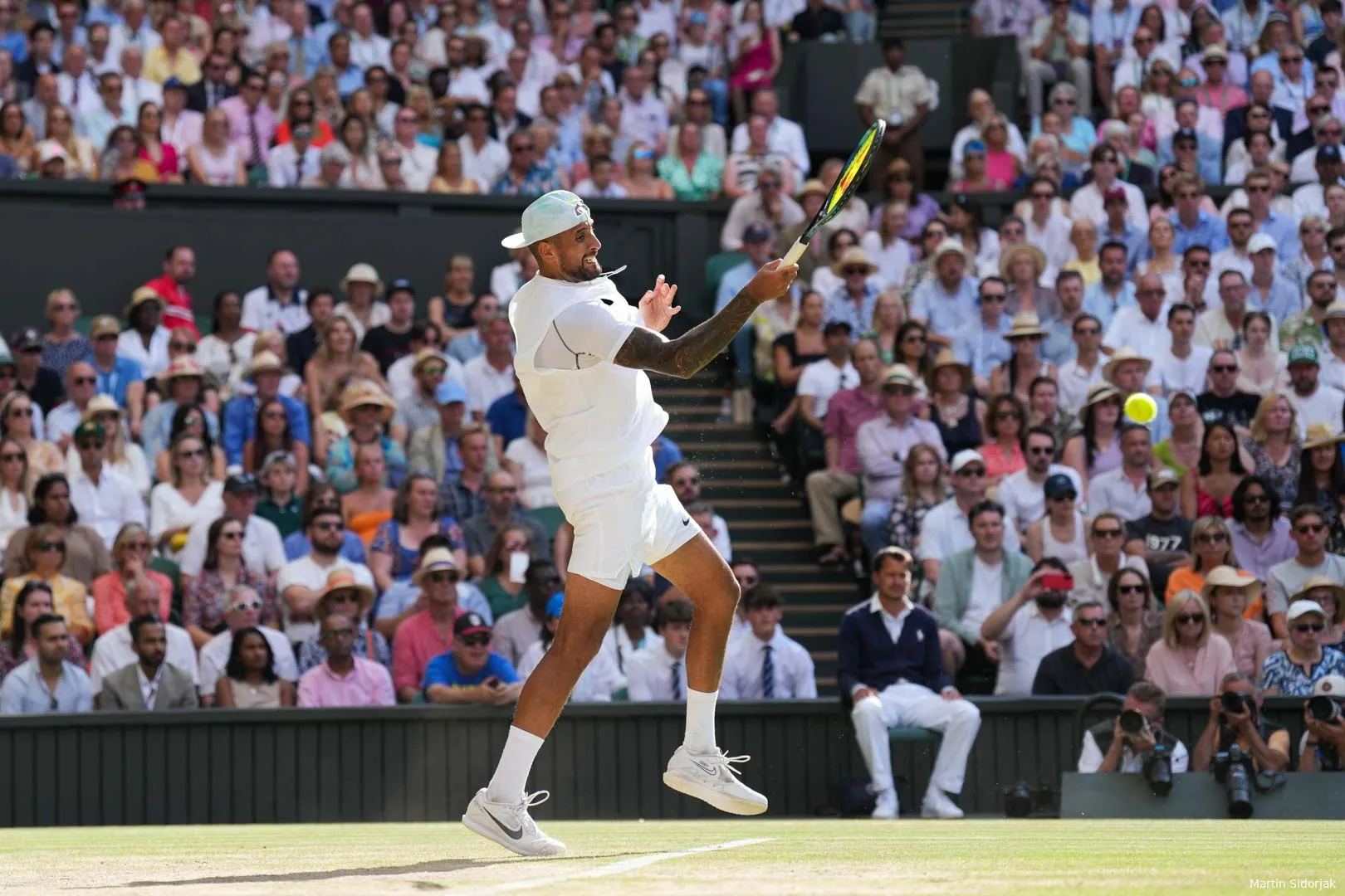 Kyrgios Nick Wimbledon2022 MartinSidorjak14