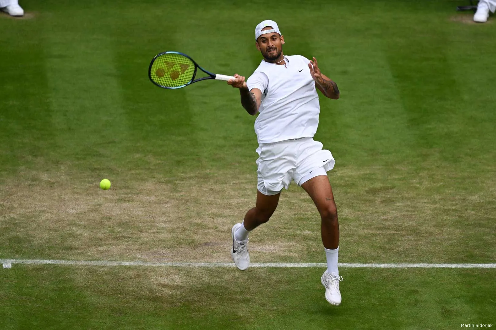 Kyrgios Nick Wimbledon2022 MartinSidorjak5