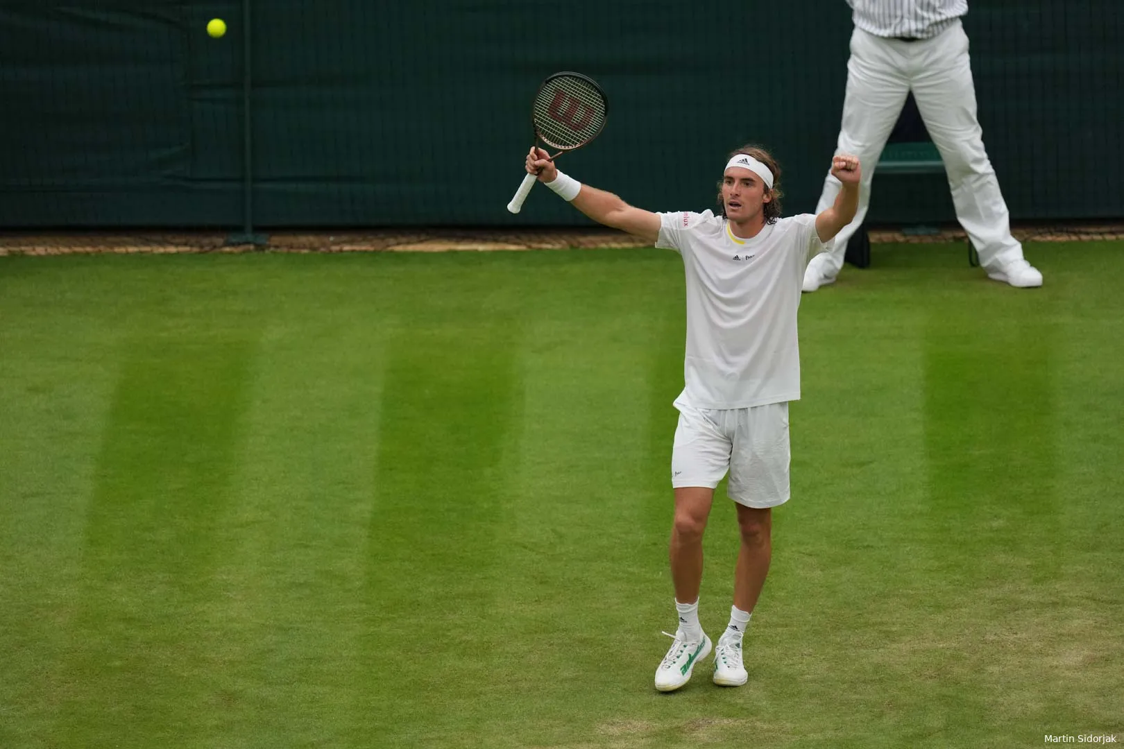 Tsitsipas Stefanos Wimbledon2022 MartinSidorjak5
