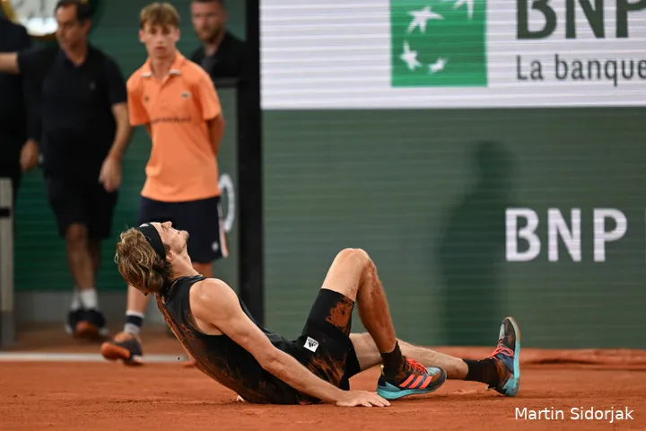 Zverev has been out of action since the Roland Garros semi-finals