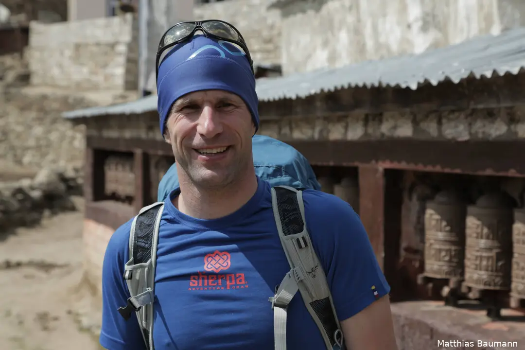 Matthias Baumann in Nepal