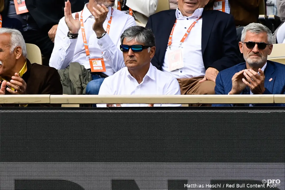 Toni Nadal was a focal point in his farewell speech as he has been all career.