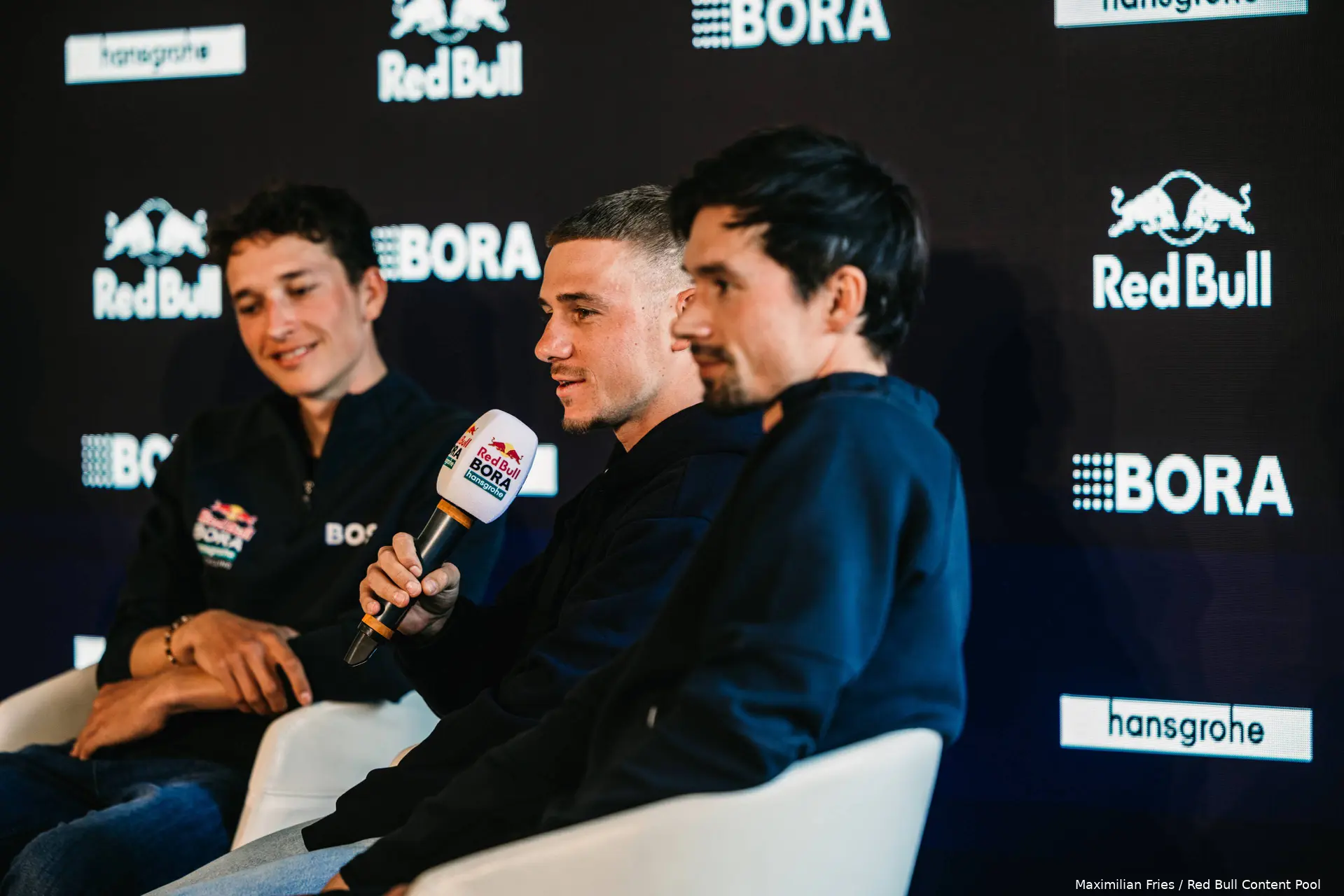 Lipowitz y Evenepoel en la primera concentración invernal del equipo