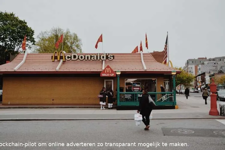 mcdonalds nestle en virgin media sluiten zich aan bij blockchain pilot