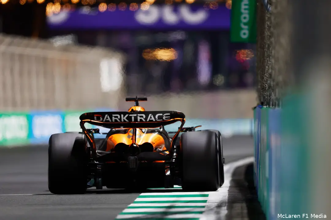 <i>McLaren was in 2024 kansloos in Jeddah.</i>
