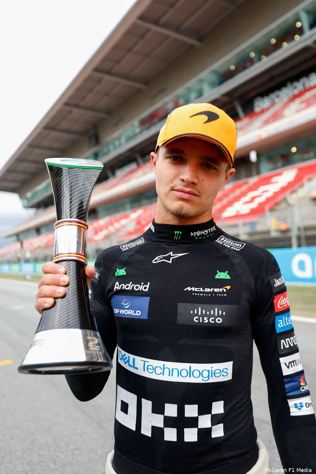 lando norris spanje mclaren 2024 podium