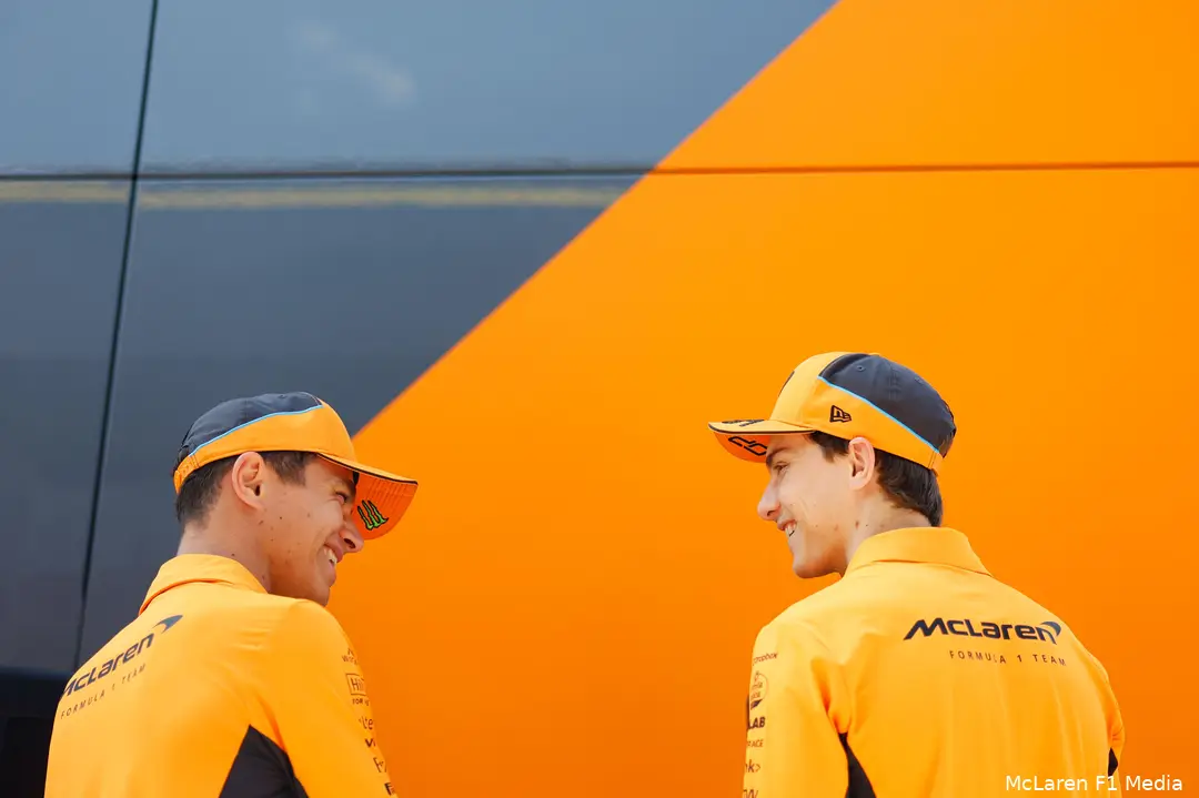 mclaren lando norris oscar piastri