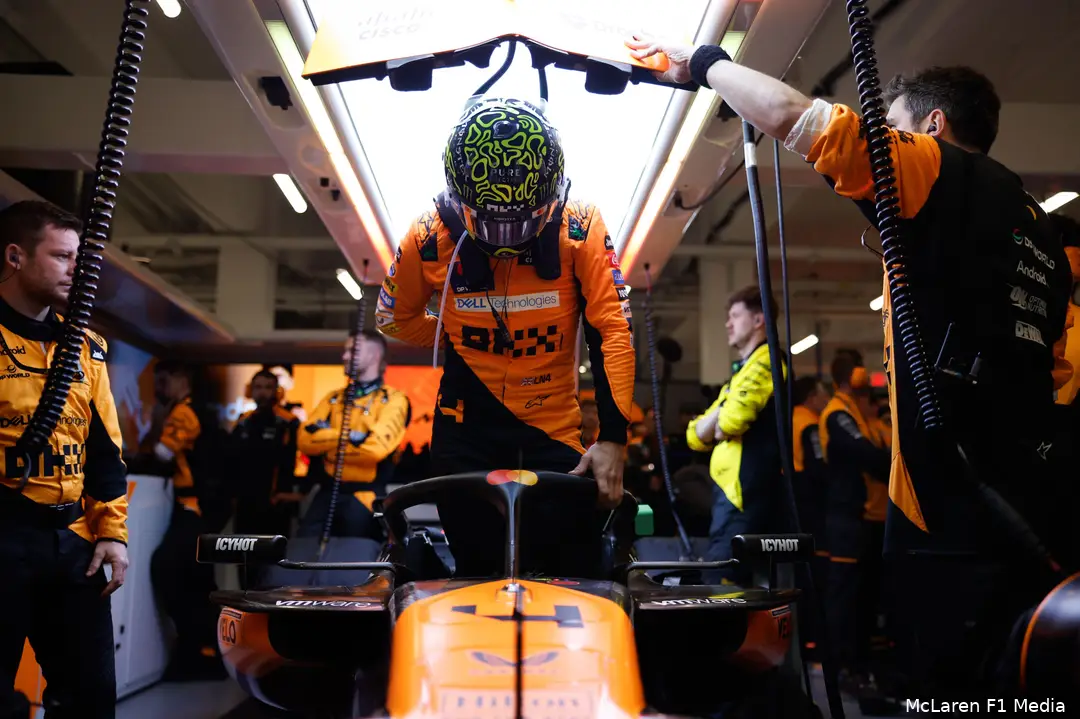 lando norris mclaren gp las vegas zondag 2024 2