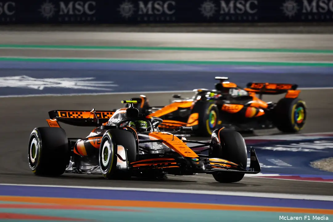 <i>McLaren maximaliseerde de resultaten in Qatar niet.</i>