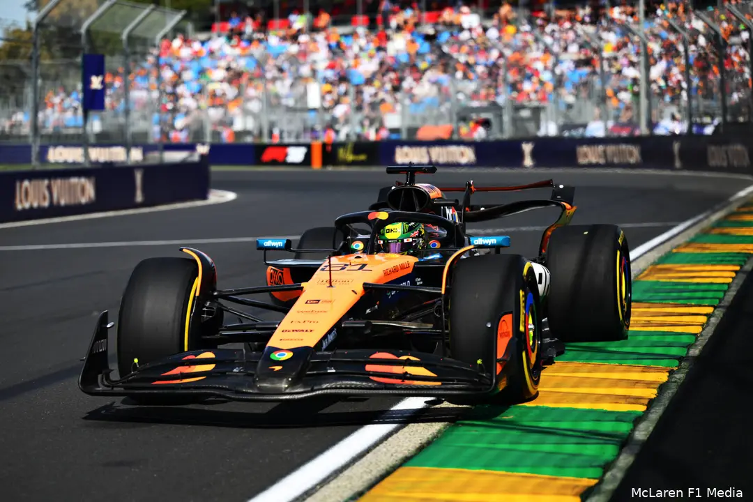 oscar piastri mclaren australie vrijdag 2025 1
