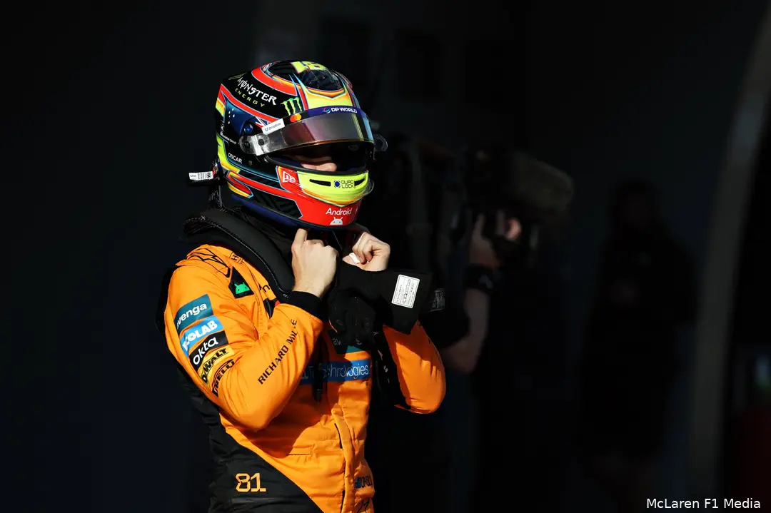 oscar piastri mclaren china sprintkwalificatie