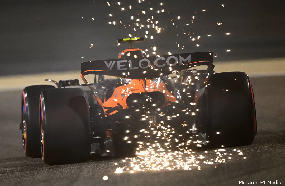 lando norris bahrein vrijdag mclaren 2025