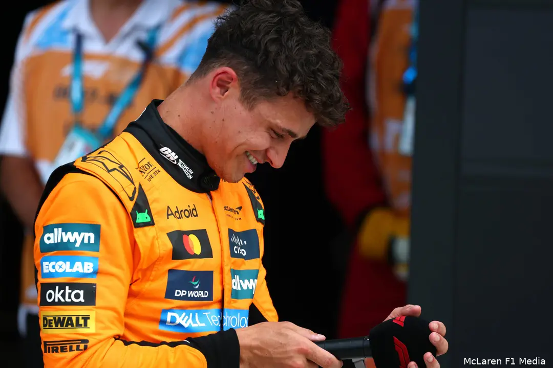 lando norris mclaren miami 2025