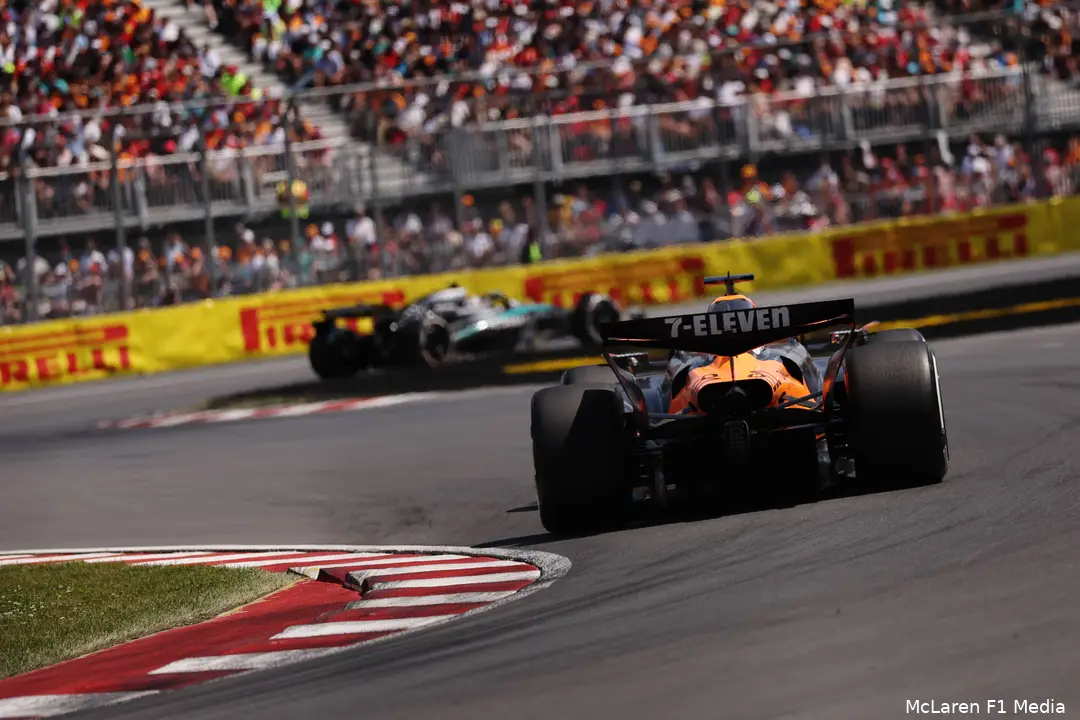 McLaren had niet het beste weekend in Canada.