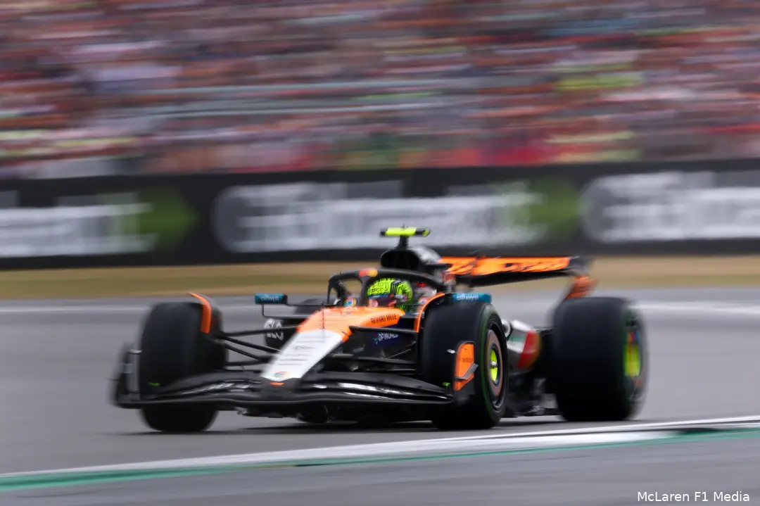 lando norris zondag silverstone mclaren win