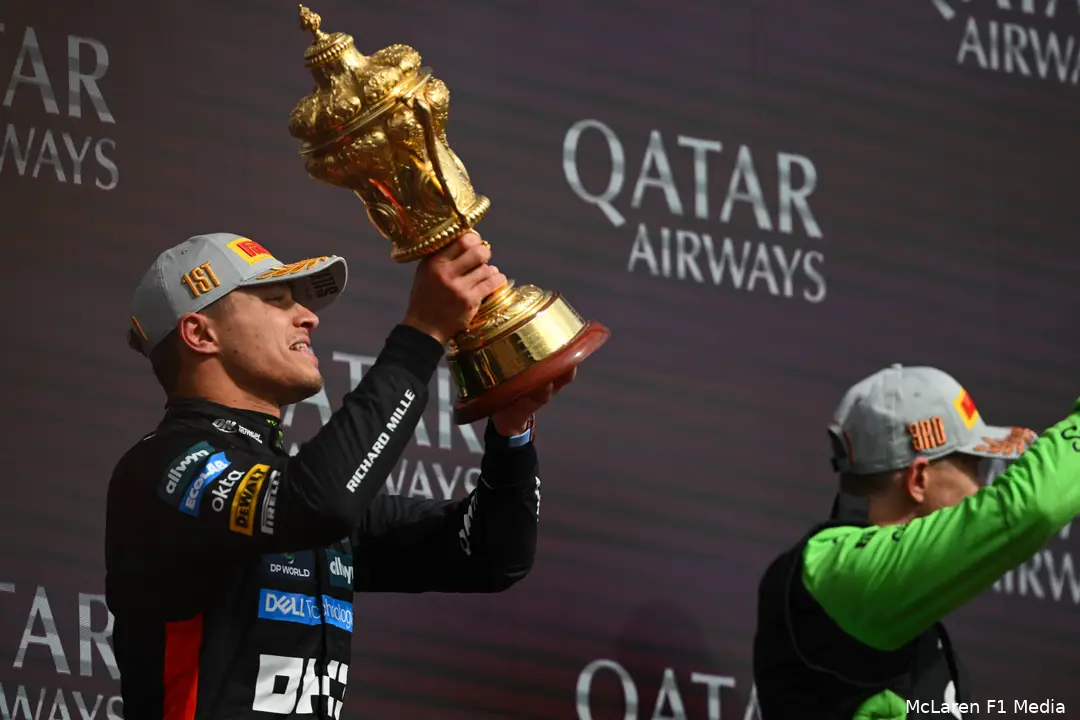 lando norris zondag silverstone mclaren win