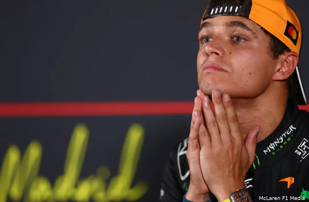 lando-norris-mclaren-gp-spanje-2026-zaterdag-persconferentie