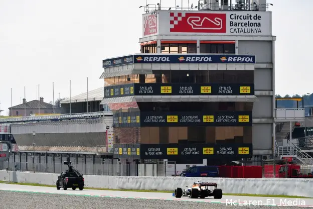 Circuit de Barcelona Catalunya McLaren