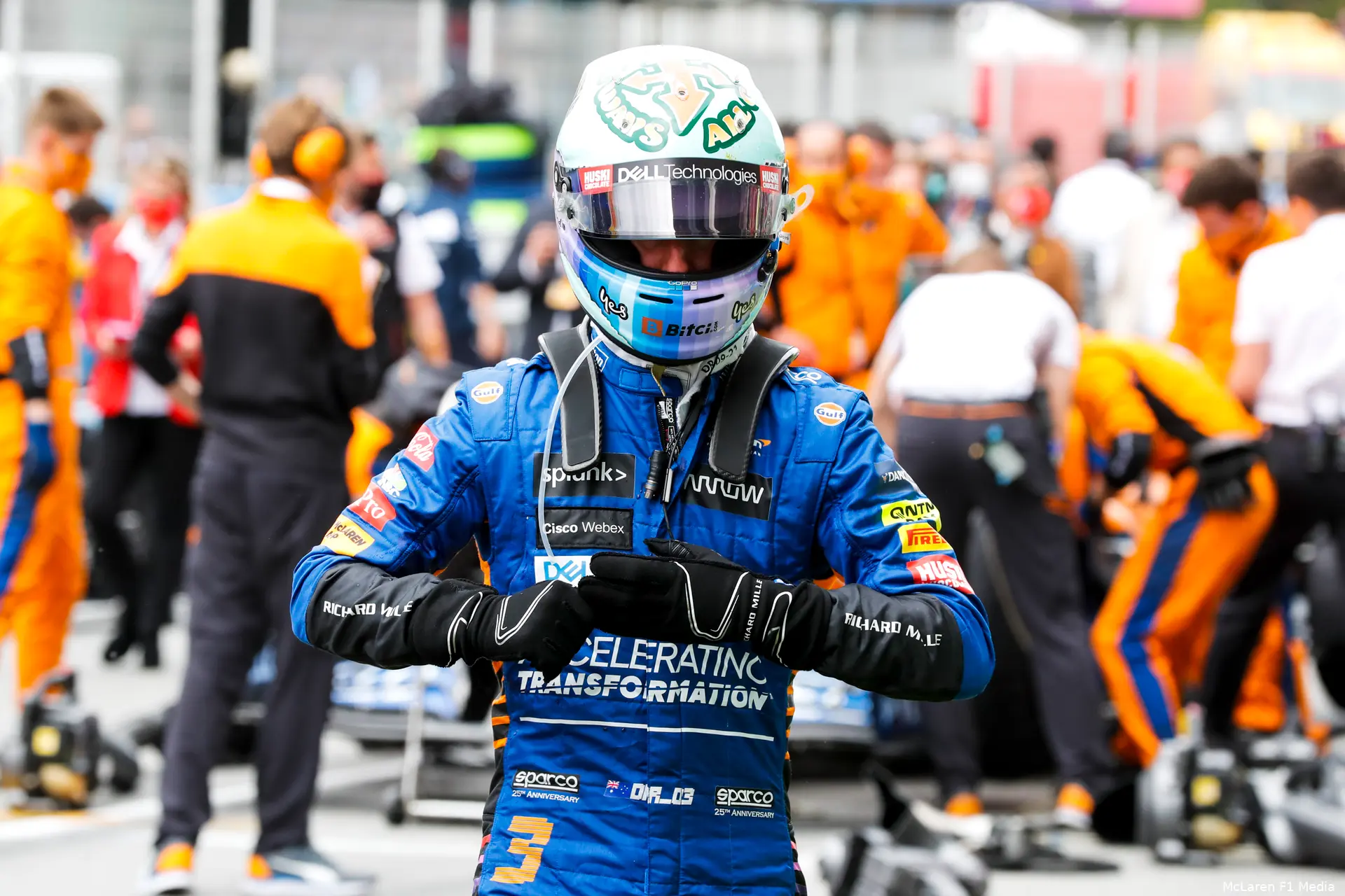 daniel ricciardo helm mclaren