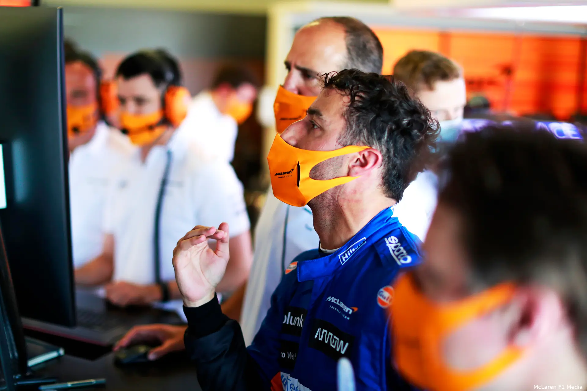 Daniel Ricciardo McLaren Baku