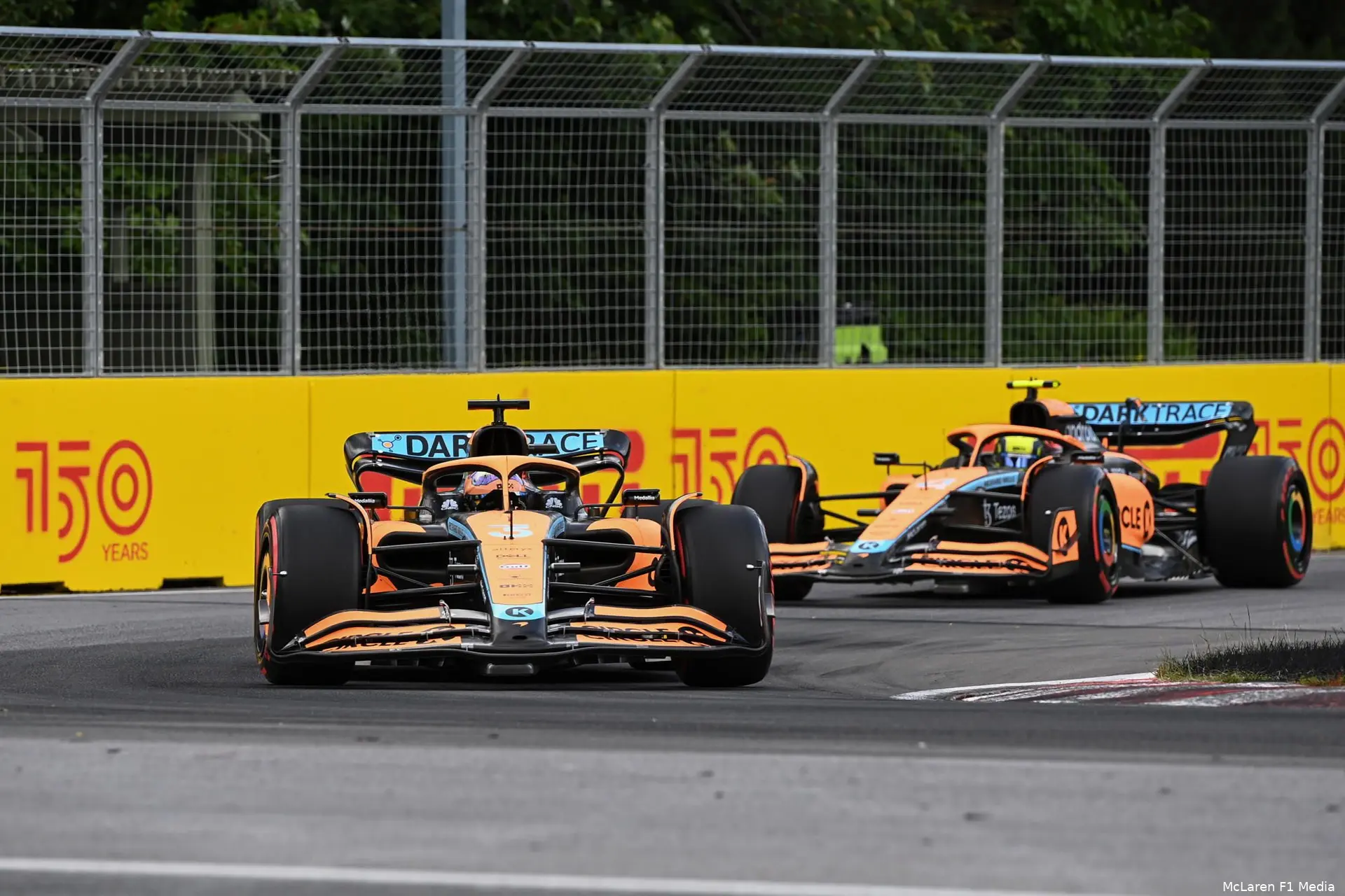 Daniel Ricciardo Lando Norris MCL36 McLaren GP Canada