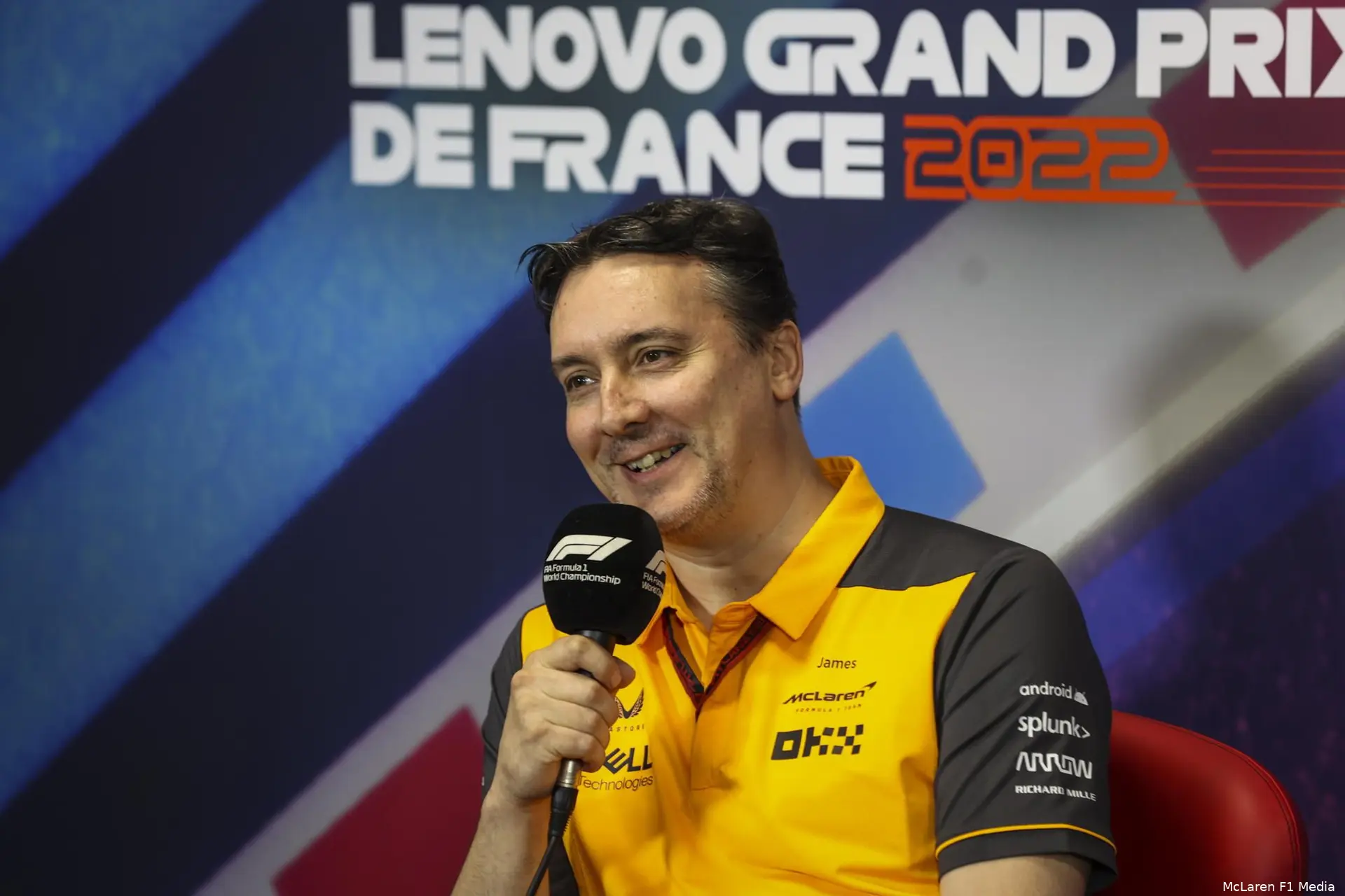 James Key McLaren GP Frankrijk 2022