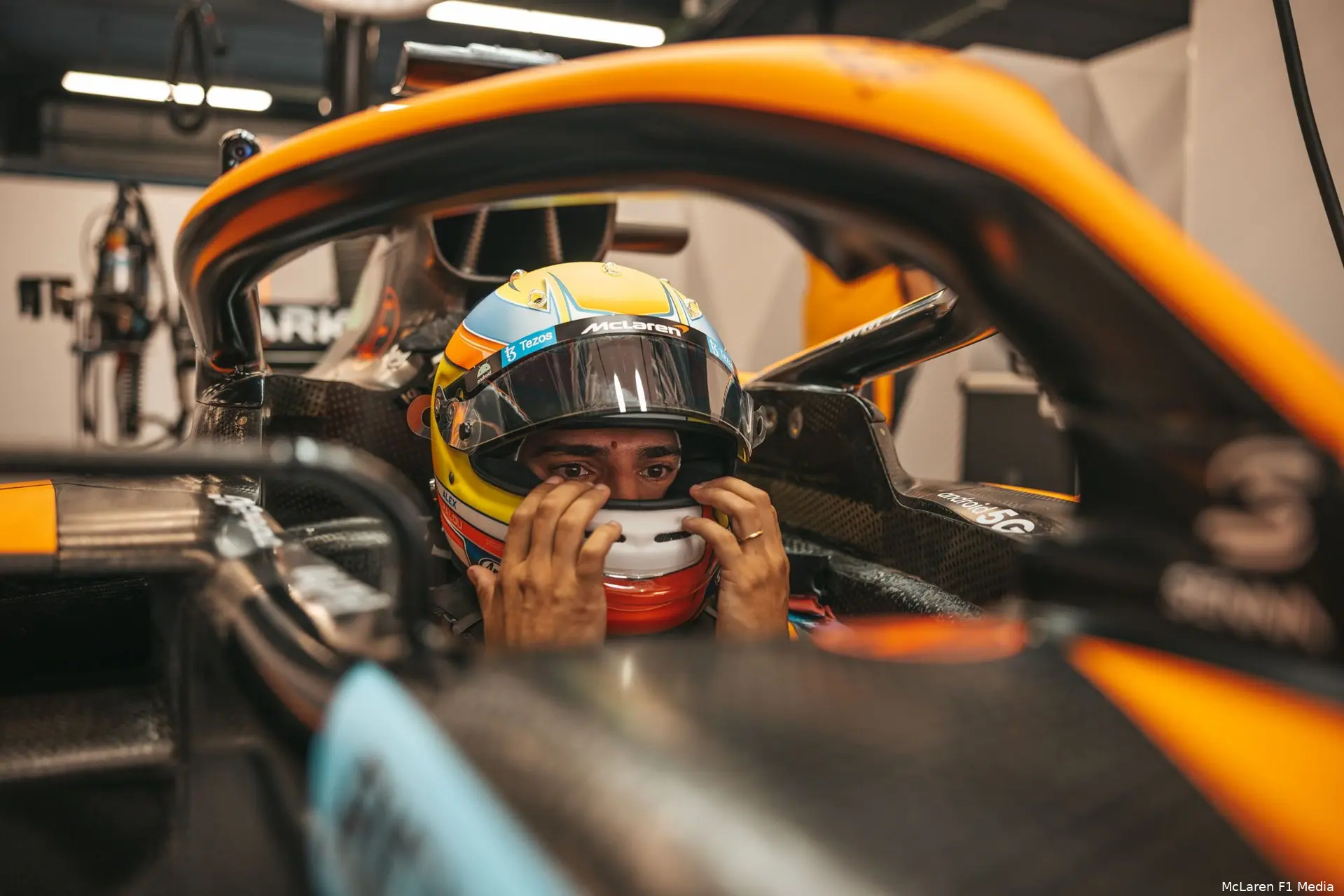 alex palou mclaren f1 barcelona indycar chip ganassi racing