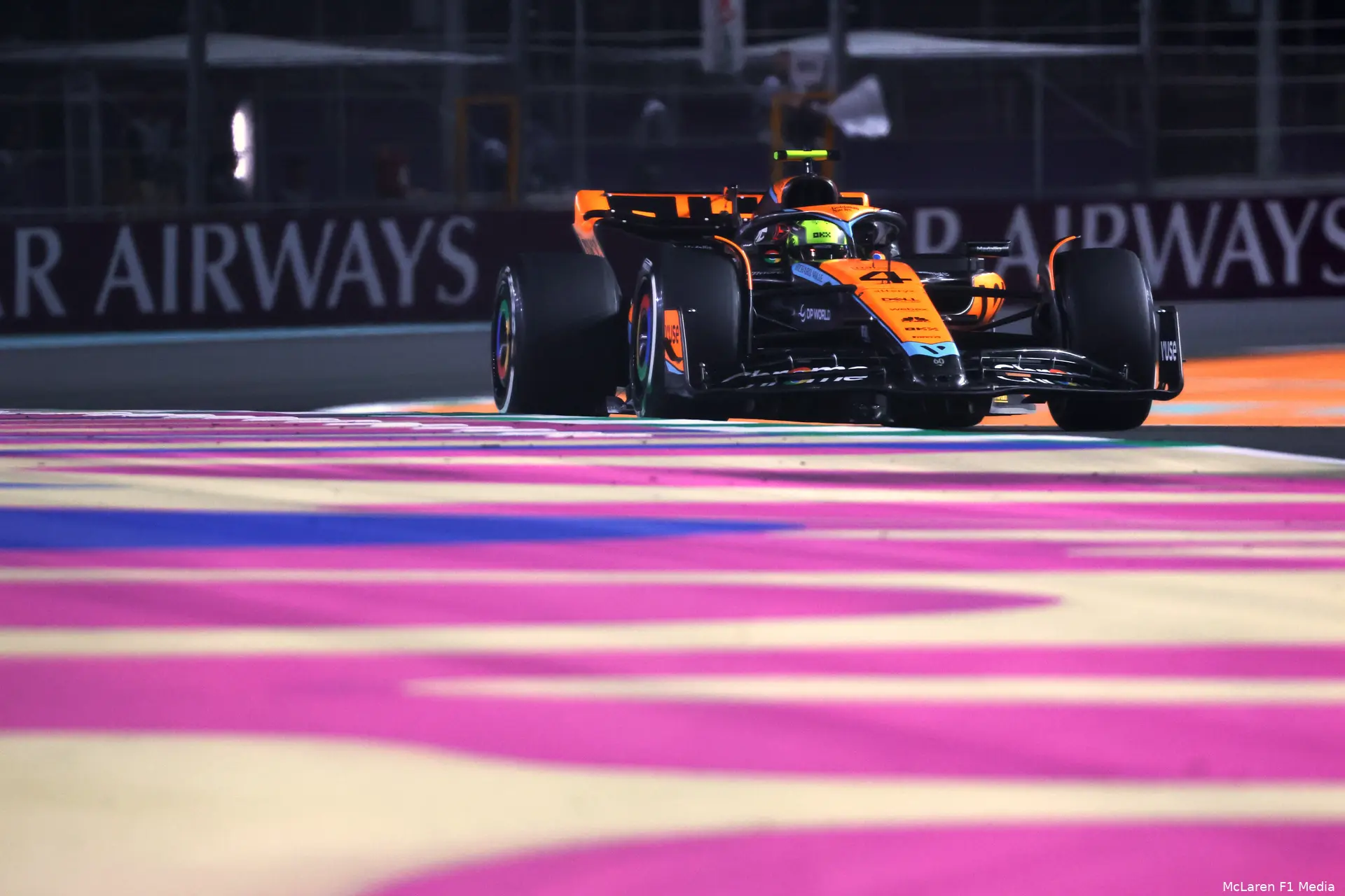 lando norris mcl60 mclaren f1 gp saoedi arabie 2023