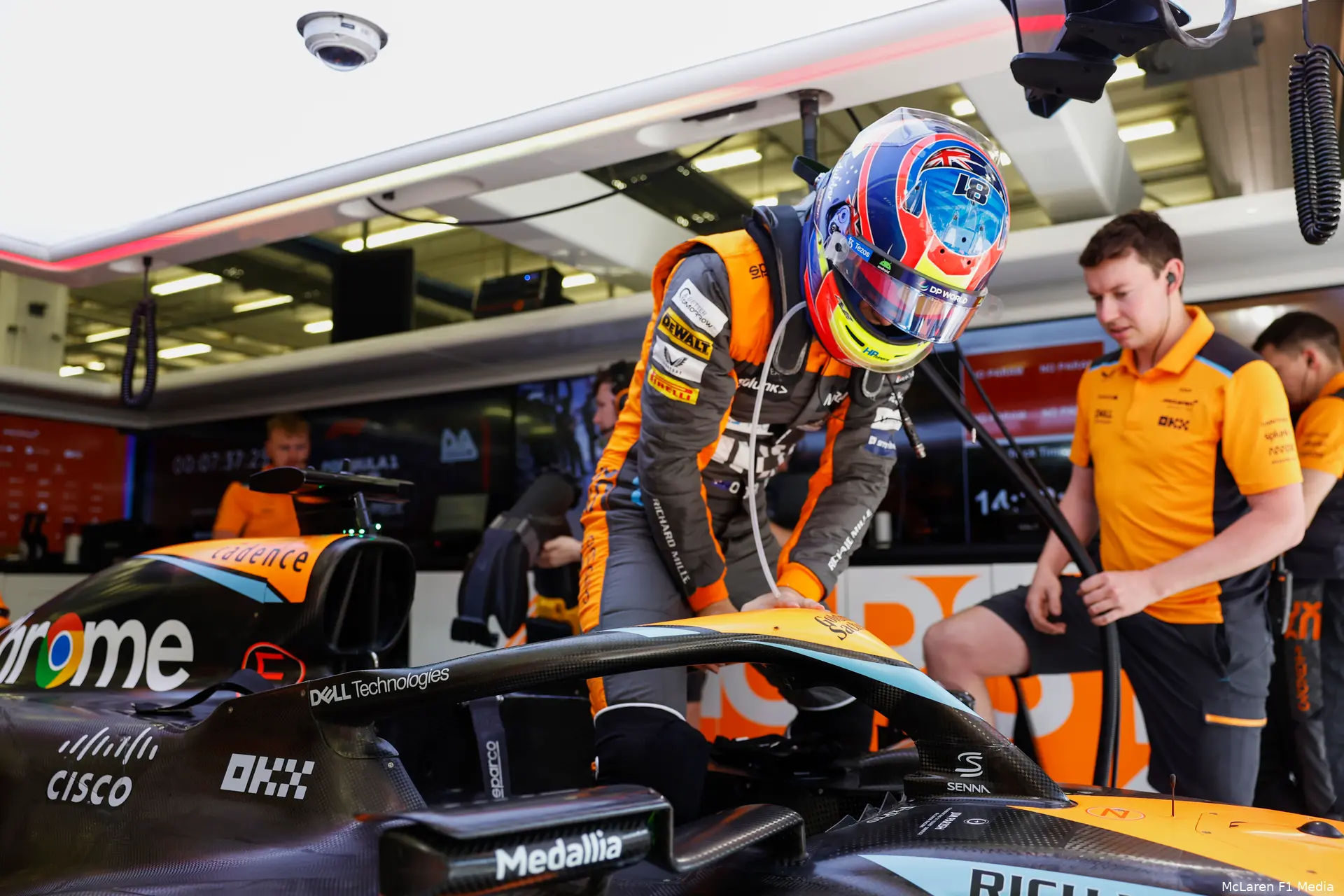 oscar piastri mcl60 mclaren f1 gp bahrein 2023
