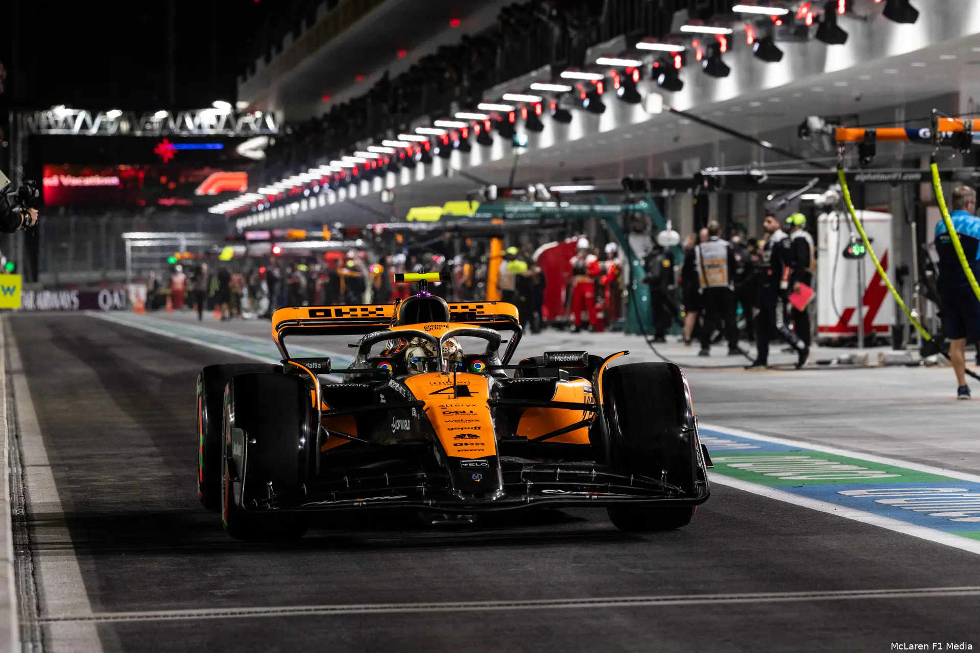lando norris mclaren lasvegas