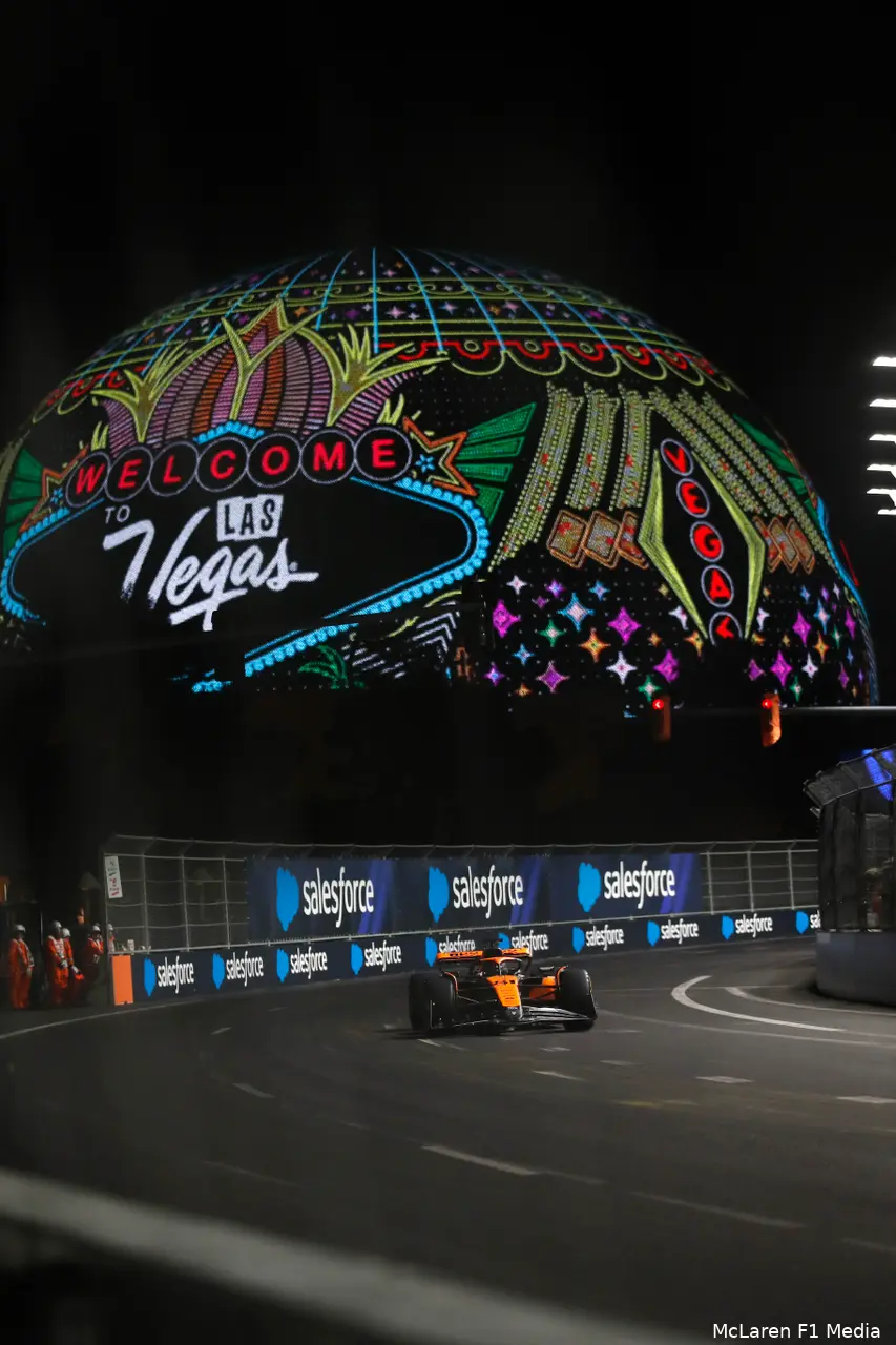 lando norris mclaren lasvegas